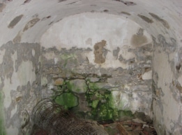 Maple Hill Cemetery Crypt, inside