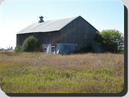 Route 46, outside of Theresa, good-sized barn
